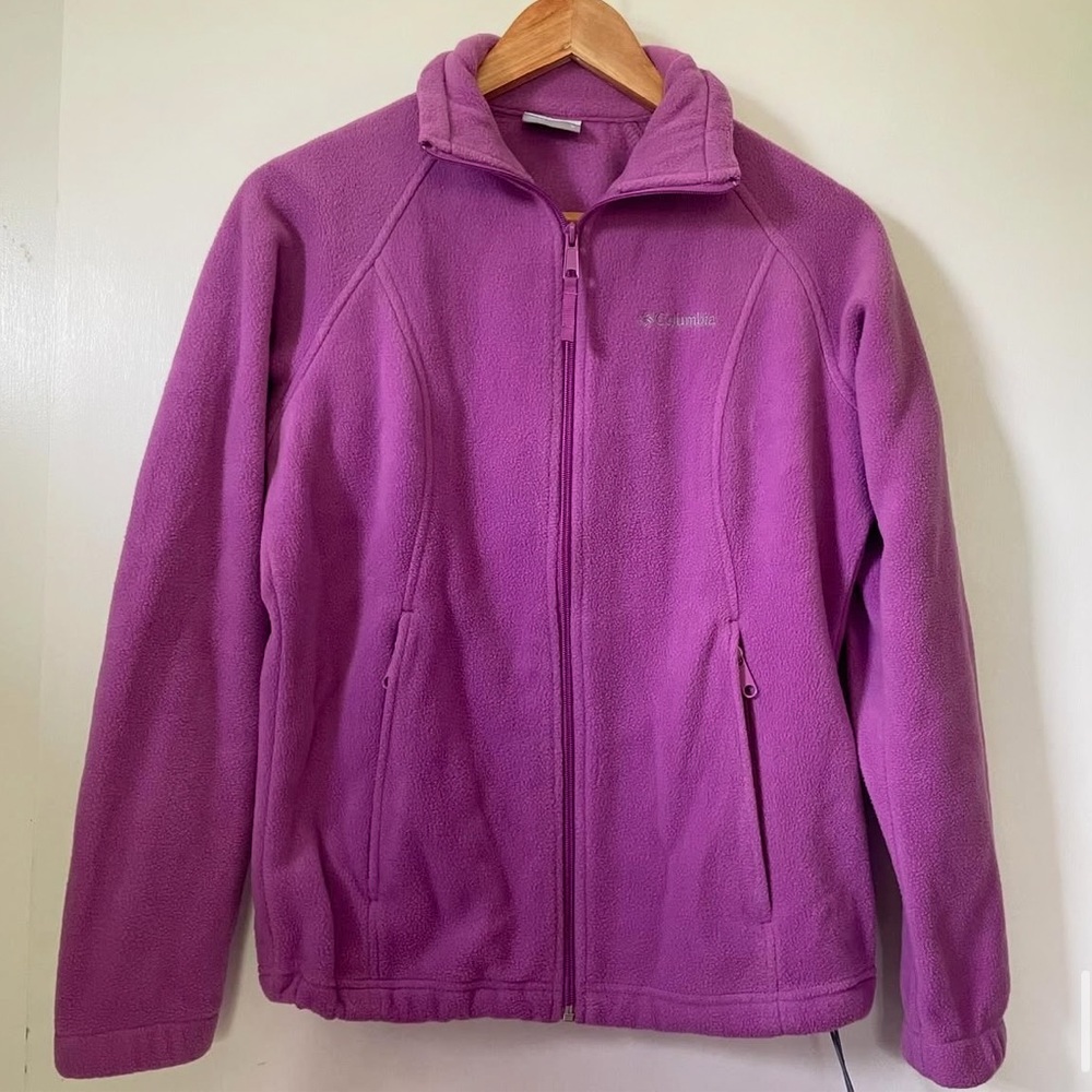 Columbia Vibrant Purple Fleece Jacket